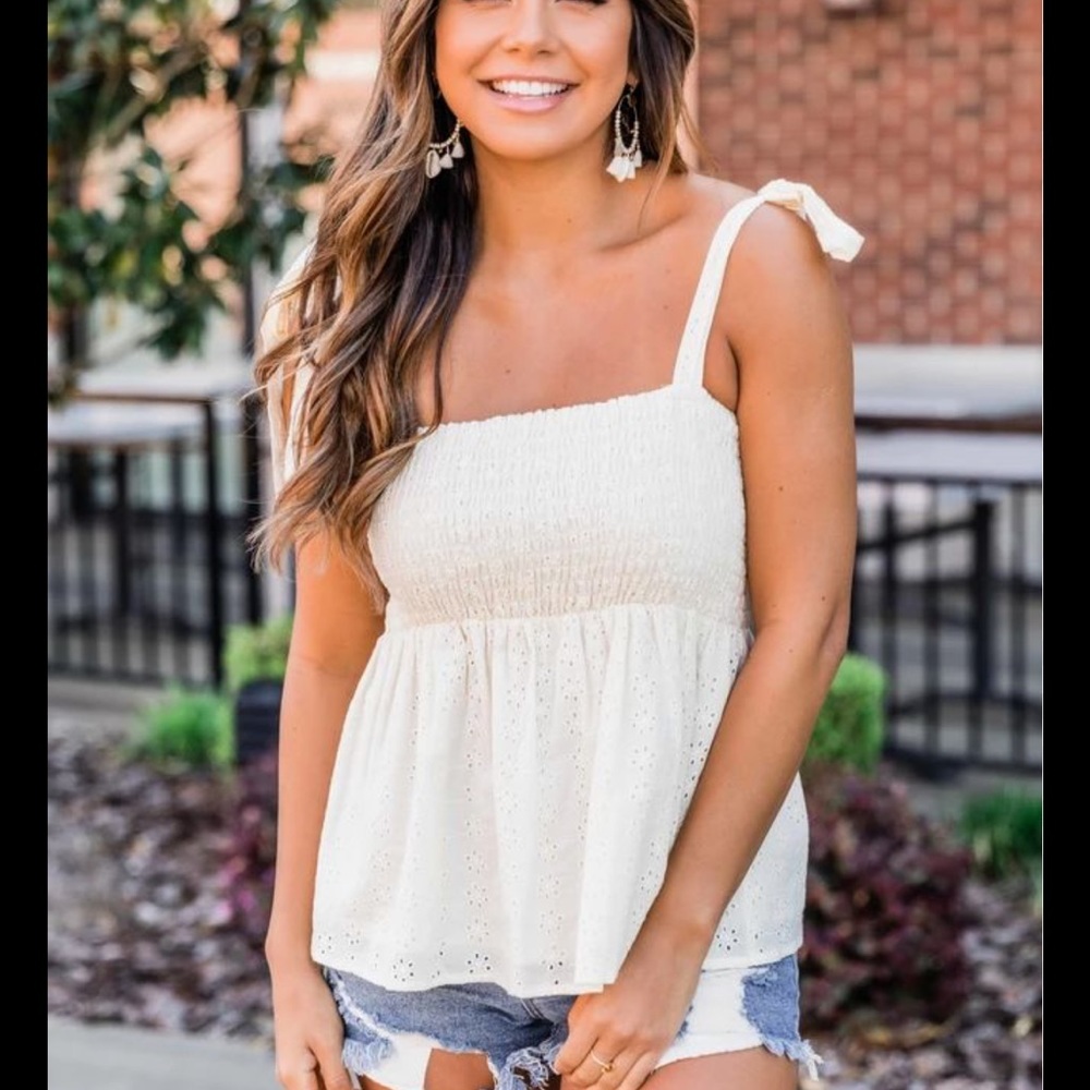 Smocked Tank Top